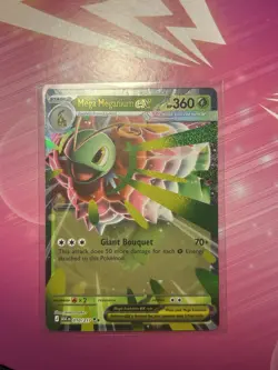 Pokemon Ascended Heroes Mega Meganium Ex 010/217 Ultra Rare Holo - English - Image 1