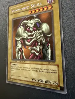 Yugioh Summoned Skull BPT-002 Secret Rare Limited Edition MP - Image 3