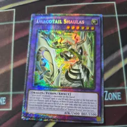 Yugioh! 1x Dracotail Shaulas BPRO-EN037 Starlight Rare 1st Ed NM - Image 1