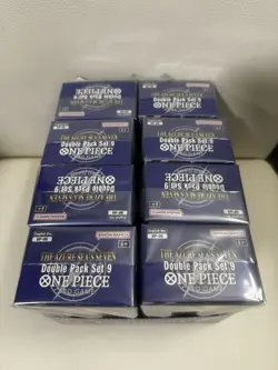 8x ONE PIECE TCG OP-14: The Azure Sea’s Seven - Double Pack Set Vol. 9 Display - Image 2