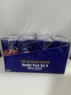 8x ONE PIECE TCG OP-14: The Azure Sea’s Seven - Double Pack Set Vol. 9 Display - Image 4