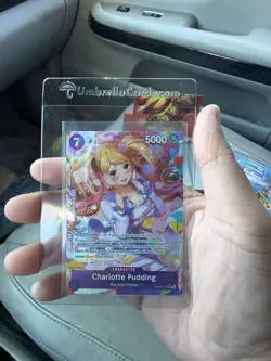 CHARLOTTE PUDDING - ENGLISH One Piece PRB02-010 - AA Alt Art SR - The Best 2 - Image 1