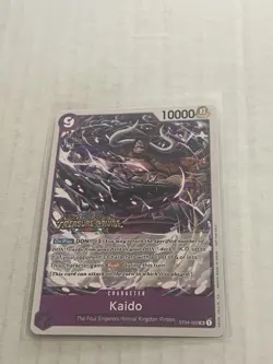 One Piece Kaido ST04-003 SR Standard Battle Pack Vol.5 Treasure Cruise Edition - Image 1