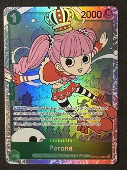 One Piece Legacy of the Master OP12-034 Perona SR Foil English - Image 1