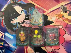 NM Pokemon 1999 Topps TV Animation Edition Foil Card Lot Of 4 - Image 1