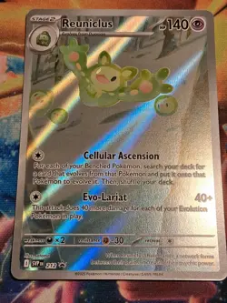 Reuniclus SVP 212 Black Bolt & White Flare Black Star Promo Pokemon Card NM - Image 1