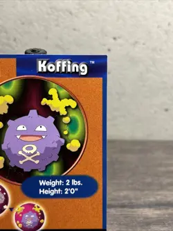 Koffing 109 Pokemon Burger King PokeTrivia Trading Card-Fast Shipping-LP!! - Image 3
