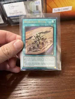 Mitsurugi Ritual Spell SUDA-EN095 Ultra Rare 1st Edition Yu-Gi-Oh TCG Card - Image 1