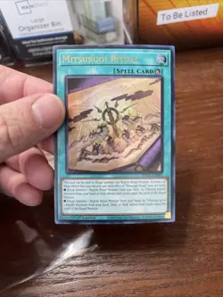 Mitsurugi Ritual Spell SUDA-EN095 Ultra Rare 1st Edition Yu-Gi-Oh TCG Card - Image 2