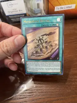 Mitsurugi Ritual Spell SUDA-EN095 Ultra Rare 1st Edition Yu-Gi-Oh TCG Card - Image 3