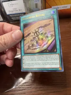 Mitsurugi Ritual Spell SUDA-EN095 Ultra Rare 1st Edition Yu-Gi-Oh TCG Card - Image 4