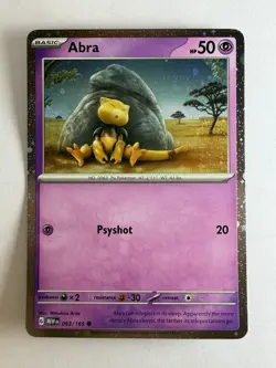 Abra - (Cosmos Holo) Promo Miscellaneous Cards & Products 063/165 NM - Image 1