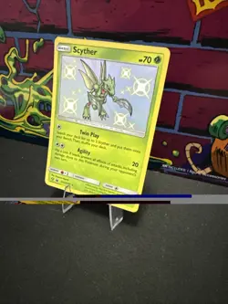 Pokemon Scyther TCG SV1/SV94 Hidden Fates Shiny Vault Holo Card NM/M Condition - Image 3
