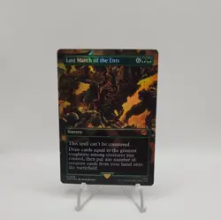 MTG English Last March of the Ents (Borderless) NM Foil - Image 2