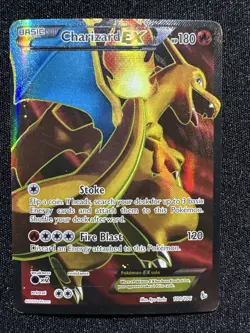 Pokemon TCG Charizard Flashfire Holo Full Art Ultra Rare Card 100/106 - Image 1