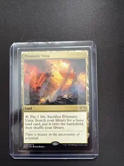 Magic the Gathering Prismatic Vista Modern Horizons Regular Rare Card - Image 1