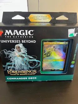 Magic The Gathering -LOTR- Commander Deck Galadreil Almost Brand New See Descrip - Image 2