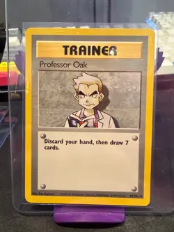 1999 Pokemon Trainer Professor Oak 88/102 Base Set NM - Image 1