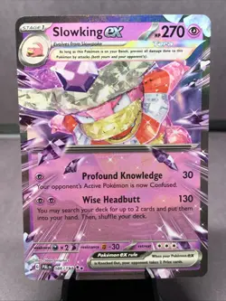 Pokemon TCG Slowking EX 086/193 Sv02: Paldea Evolved Ultra Rare Holo NM/M - Image 1