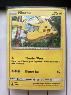 Pokemon TCG Pikachu Pokemon Promos SM04 Holo Promo Promo (NM) - Image 1