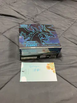 Phantasmal Flames Pokemon Center Elite Trainer Box ETB Sealed - Image 1