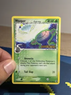 Wooper 71/101 Delta Species Ex Dragon Frontiers Stamped Reverse Holo Pokemon HP - Image 3