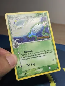 Wooper 71/101 Delta Species Ex Dragon Frontiers Stamped Reverse Holo Pokemon HP - Image 4