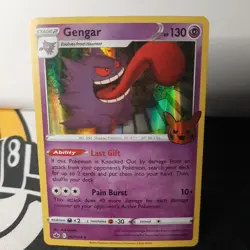 Pokemon - Gengar 57/198 Trick or Trade Chilling Reign Holo Rare 2021 NM - Image 1