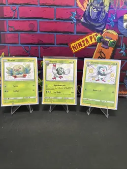 Pokemon TCG Shiny Lot Of 3 Rowlet Dartrix And Dartrix Shiny Vault Lot Of 3 - Image 1