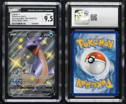 Shiny Full Art - Lapras V Pokemon Sword & Shield Shining Fates CGC 9.5 - Image 3