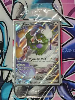 POKEMON Tornadus SVP210 Black Star WHITE FLARE ETB Black Star Promo SEALED - Image 1