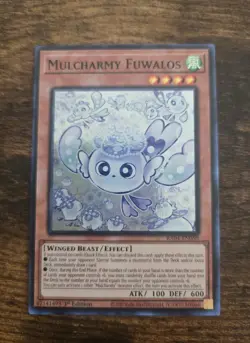 Yu-Gi-Oh! TCG Mulcharmy Fuwalos RA04-EN050 Super Rare 1st Edition NM Condition - Image 1