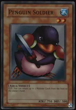 Yu-Gi-Oh! Starter Deck: Joey Penguin Soldier 2003 SDJ-022 Super Rare Unlimited - Image 1