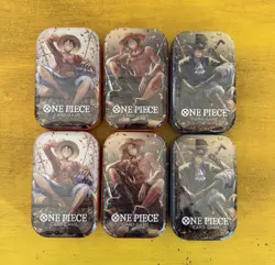 One Piece Card Game Mini-Tin Pack 2 Sets Vol.2 New Sealed. Lot of 6 - Image 1
