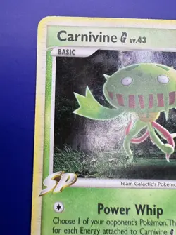 ⭐Carnivine G DP42 Diamond and Pearl Holo - Pokemon Card Moderate Play Mp - Image 4