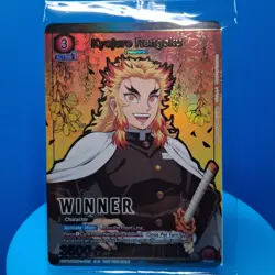 Kyojuro Rengoku (Winner) - Union Arena Promotion Card Sealed - Image 1