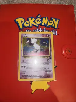 Pokemon Cards Mew Base Set Holo Rare No. 151 - Image 2