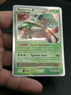 Pokemon TCG Torterra LV.X Holo Card 122/130 Diamond and Pearl Ultra Rare - Image 3