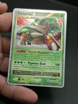 Pokemon TCG Torterra LV.X Holo Card 122/130 Diamond and Pearl Ultra Rare - Image 4