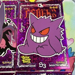 9 Purple Cracked Ice Holos Gengar Arceus Charizard Giratina NONTCG Pokemon Cards - Image 5
