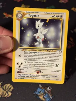 Pokemon Cards Togetic 16/111 Holo Rare Neo Genesis UNLIMITED WOTC - (NM-) - Image 2