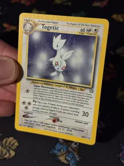 Pokemon Cards Togetic 16/111 Holo Rare Neo Genesis UNLIMITED WOTC - (NM-) - Image 4