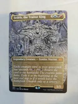 Sedris, the Traitor King (Borderless) Double Masters 2022 Regular - Image 1