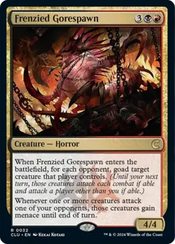 MTG Frenzied Gorespawn [Ravnica: Clue Edition] Near Mint Magic - Image 1