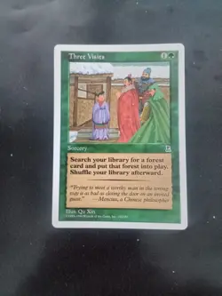 Three visits MTG Magic the gathering - Image 1