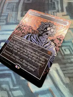 Textured Foil Mindslaver NM Unplayed Outlaws of Thunder Junction: Breaking News - Image 1