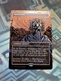 Textured Foil Mindslaver NM Unplayed Outlaws of Thunder Junction: Breaking News - Image 3