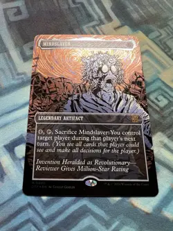 Textured Foil Mindslaver NM Unplayed Outlaws of Thunder Junction: Breaking News - Image 4