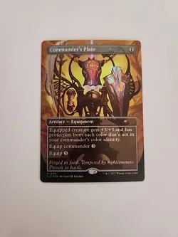 Commander's Plate (1339) Secret Lair Drop Foil - Image 1