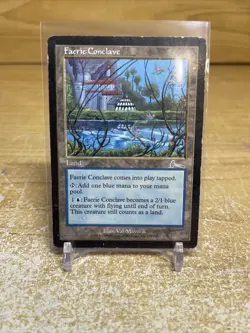 1999 Magic: The Gathering - Urza's Legacy Faerie Conclave #139 HP - Image 1